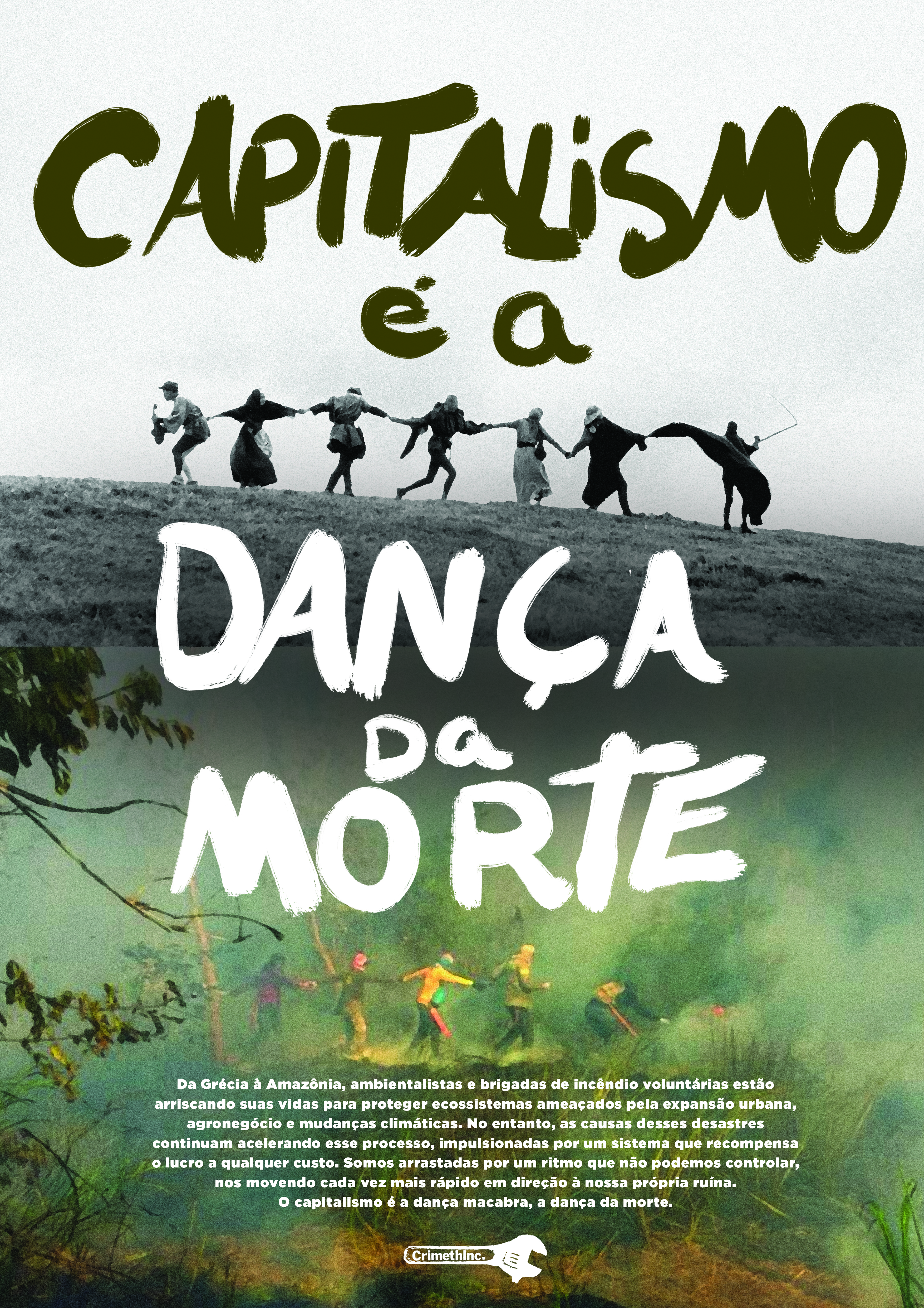 Photo of ‘Capitalismo é a Dança da Morte’ front side