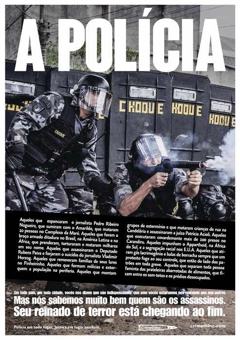 Photo of ‘A Polícia (Portugues Brasileiro)’ front side